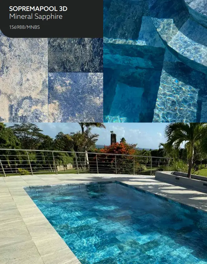 Sopremapool 3D Mineral Sapphire